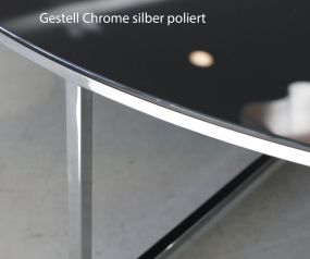 Giulio Marelli Table basse Frame Argent Chrome