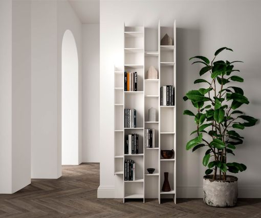 Ozzio Byblos X026 Étagère à livres murale design